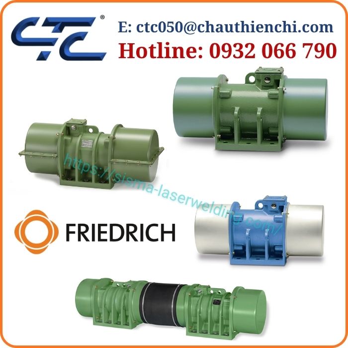 Động Cơ Rung FRIEDRICH Chính Hãng Việt Nam