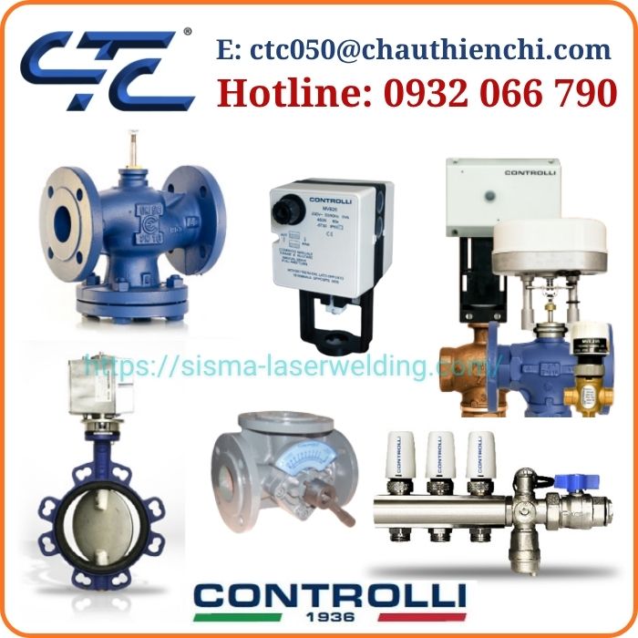 Van điều khiển Controlli chính hãng Italy