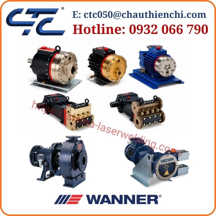 Nhà phân phối bơm Wanner Pump chính hãng giá tốt