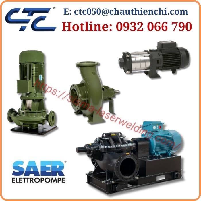 Bơm Ly Tâm SAER Chính Hãng Ý